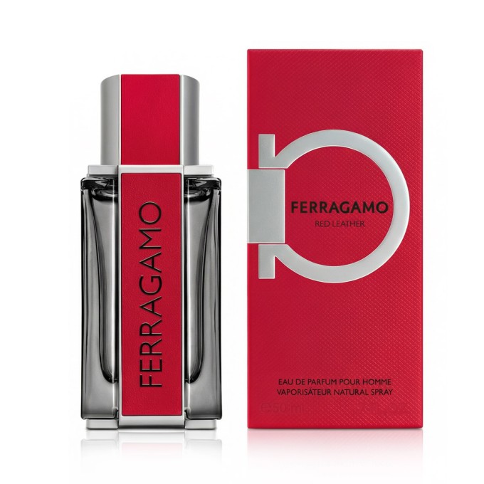 Ferragamo Ferragamo Red Leather Eau De Parfum 50 ml kvepalai vyrams