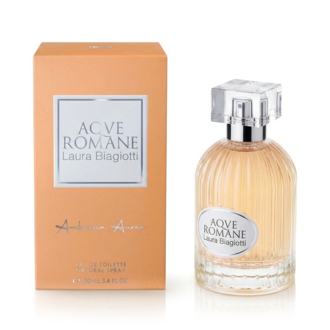 Laura Biagiotti Aqve Romane Ambrosia Aurea Eau De Toilette 100 ml kvepalai moterims
