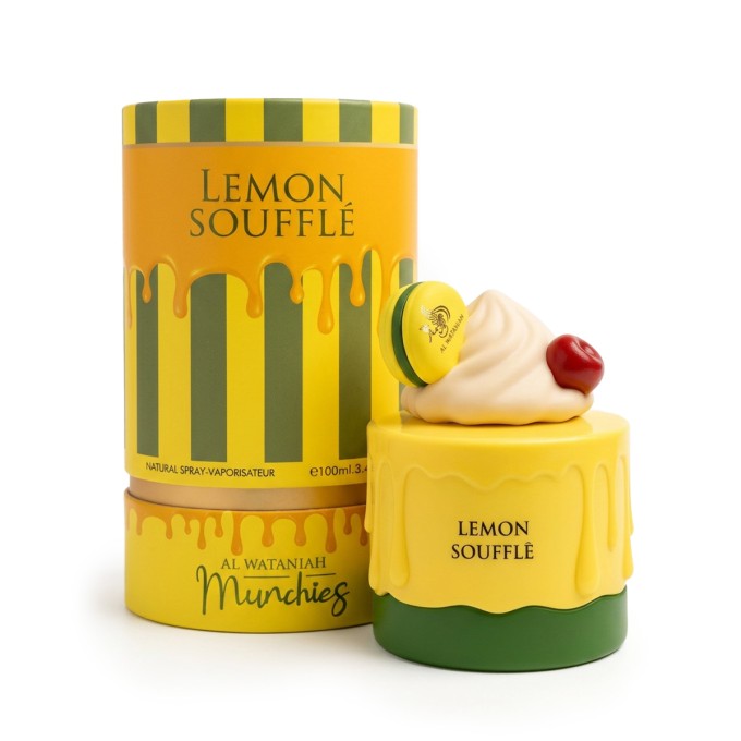 Al Wataniah Munchies Lemon Souffle Eau De Parfum 100 ml kvepalai moterims