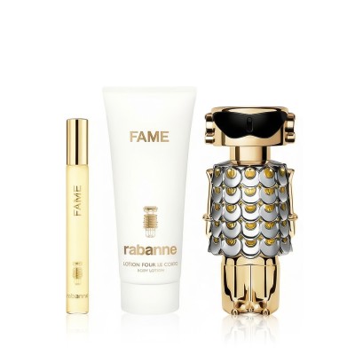 Rabanne Fame EDP 80 ml + EDP MINI 10 ml + BL 100 ml moterims