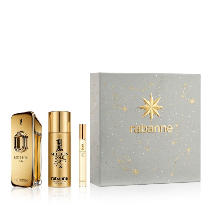 Rabanne Million Gold EDP Intense 100 ml + EDT MINI 1 Milion 10 ml + DEO VAPO 150 ml vyrams