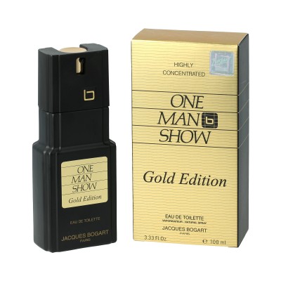 Jacques Bogart One Man Show Gold Edition Eau De Toilette 100 ml kvepalai vyrams