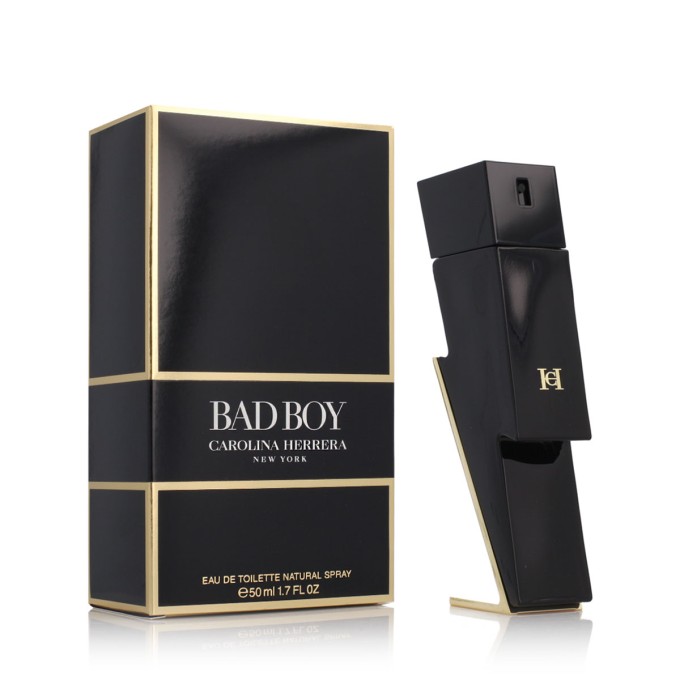Carolina Herrera Bad Boy Eau De Toilette 50 ml kvepalai vyrams