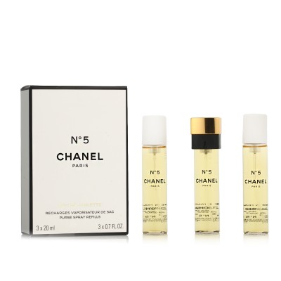 Chanel No 5 EDT 3 x 20 ml Refill pocket (mini) spray W
