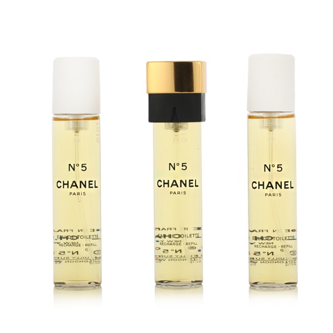 Chanel No 5 EDT 3 x 20 ml Refill pocket (mini) spray W