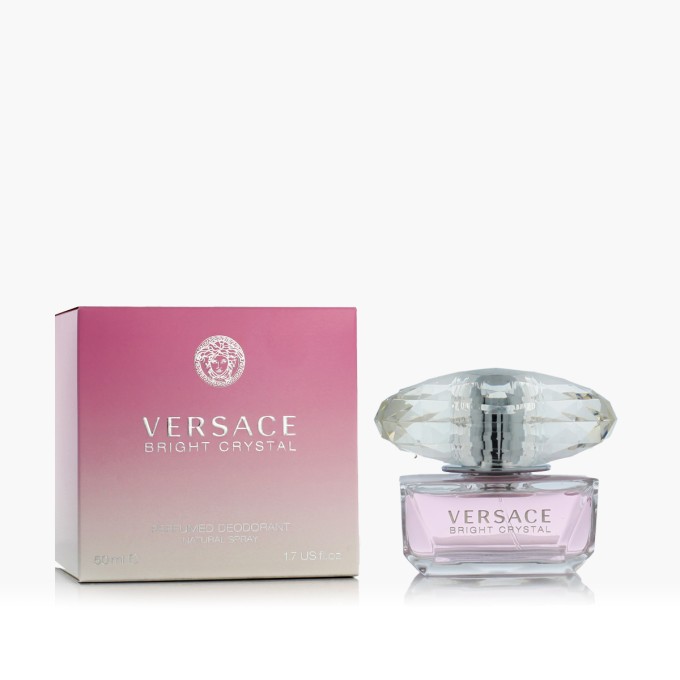 Versace Bright Crystal Deodorant in glass 50 ml moterims