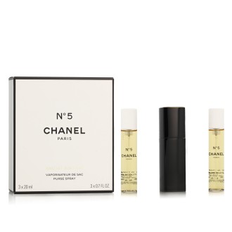 Chanel No 5 EDT Refillable 20 ml + EDT Refill 2 x 20 ml moterims