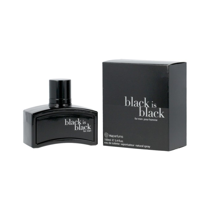 Nuparfums Black Is Black for Men Eau De Toilette 100 ml kvepalai vyrams