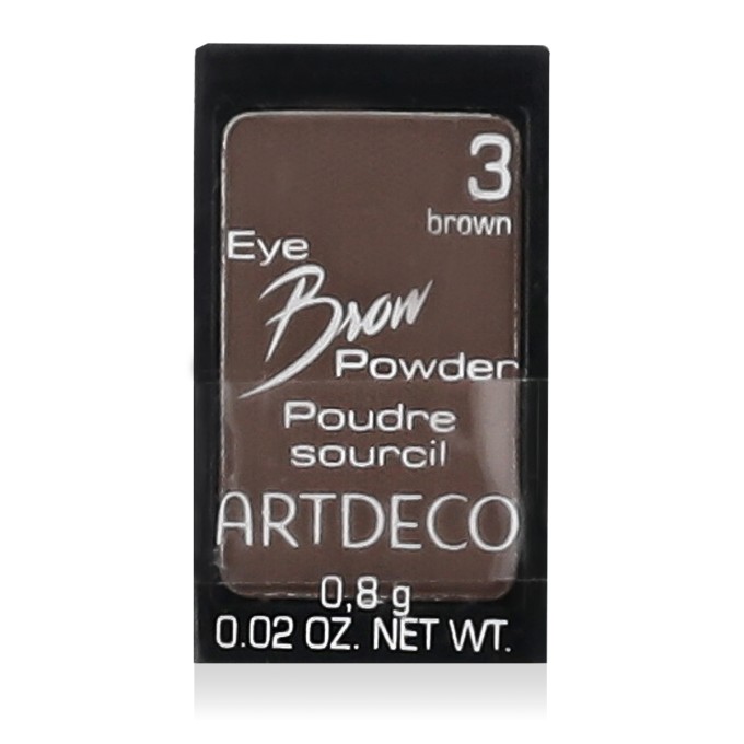 Artdeco Eye Brow Powder Poudre Sourcil (3 Brown) 0,8 g