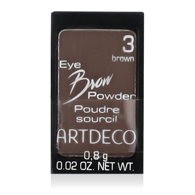 Artdeco Eye Brow Powder Poudre Sourcil (3 Brown) 0,8 g