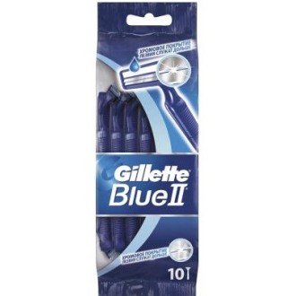 Gillette Blue II disposable razors 10 pcs M