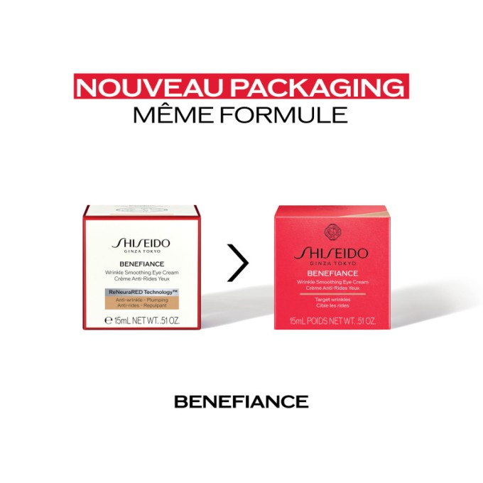 Shiseido Benefiance Wrinkle Smoothing Eye Cream 15 ml
