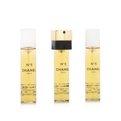 Chanel No 5 EDP Refill 2 x 20 ml + EDP Refill with spray 20 ml moterims
