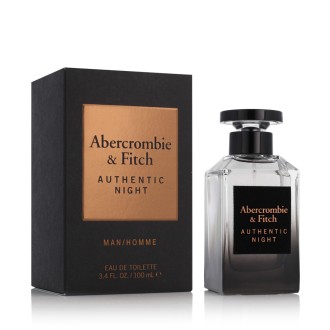 Abercrombie & Fitch Authentic Night Man Eau De Toilette 100 ml kvepalai vyrams