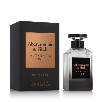 Abercrombie & Fitch Authentic Night Man Eau De Toilette 100 ml kvepalai vyrams