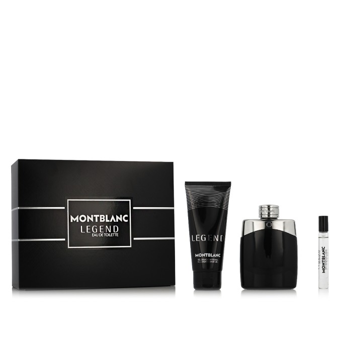 Montblanc Legend for Men EDT 100 ml + EDT MINI 7,5 ml + SG 75 g (man)