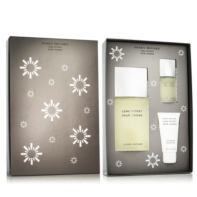 Issey Miyake L'Eau d'Issey Pour Homme EDT 125 ml + EDT 15 ml + SG 50 ml (man)