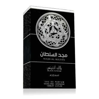 Asdaaf Majd Al Sultan Black Intense Eau De Parfum 100 ml (unisex)