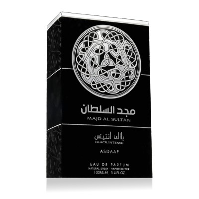 Asdaaf Majd Al Sultan Black Intense Eau De Parfum 100 ml (unisex)