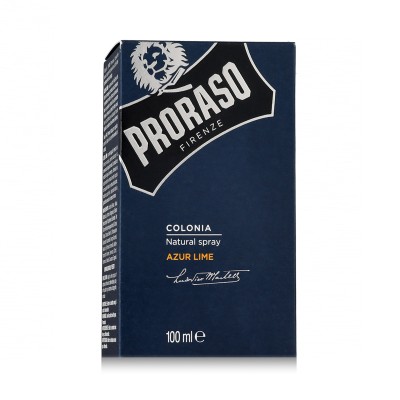 Proraso Azur Lime Cologne Eau de Cologne 100 ml kvepalai vyrams