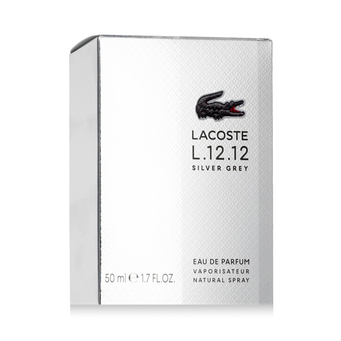 Lacoste L.12.12 Silver Grey Eau De Parfum 50 ml vyrams