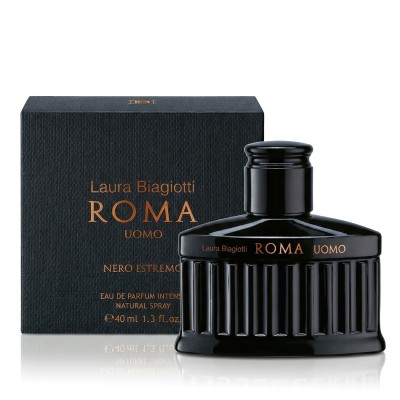 Laura Biagiotti Roma Uomo Nero Estremo Eau De Parfum Intense 40 ml vyrams