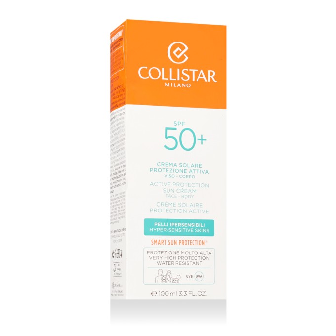 Collistar Smart Sun Protection Active Protection Sun Face Cream SPF 50+ 100 ml