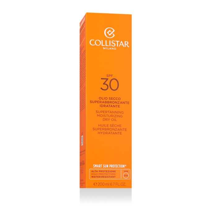 Collistar Smart Sun Protection Supertanning Moisturizing Dry Oil SPF 30 200 ml
