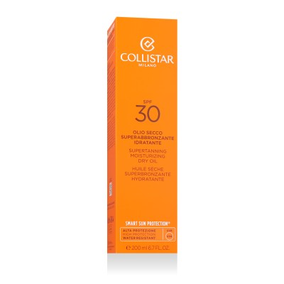 Collistar Smart Sun Protection Supertanning Moisturizing Dry Oil SPF 30 200 ml