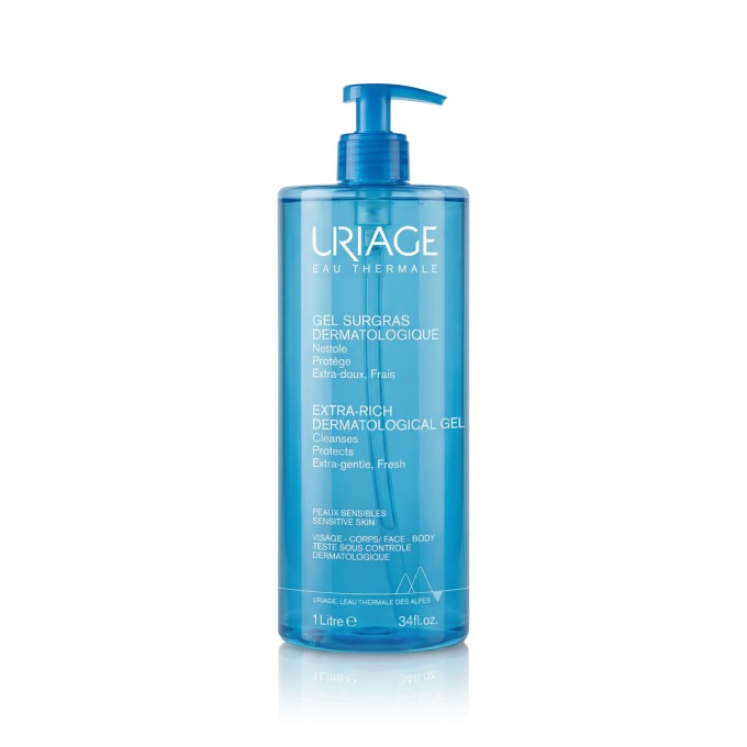 Uriage Eau Thermale Extra-Rich Dermatological Gel 1000 ml