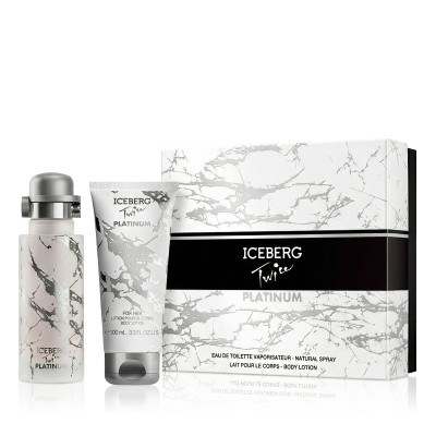 Iceberg Twice Platinum EDT 125 ml + BL 100 ml moterims