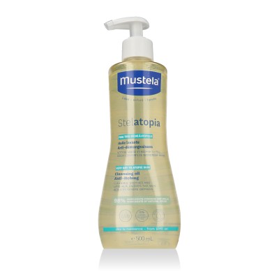 Mustela Bébé Stelatopia Cleansing Oil Anti-itching 500 ml