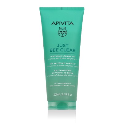 Apivita Just Bee Clear Purifying Cleanser Gel 200 ml