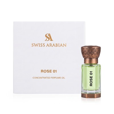 Swiss Arabian Rose 01 Perfumed Oil 12 ml kvepalai unisex