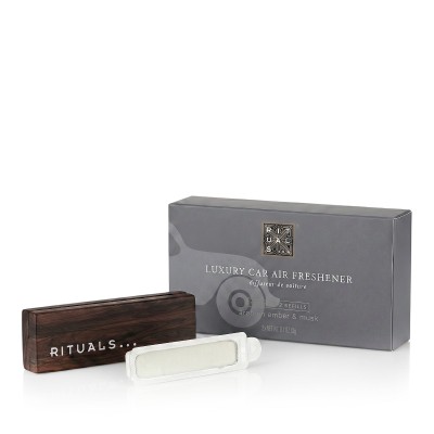 Rituals Private Collection Velvet Oudh Car Perfume Holder + Refills 2 x 3 g