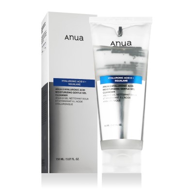 Anua Hyaluronic Acid 8 + Squalane Moisturizing Gentle Gel Cleanser 150 ml
