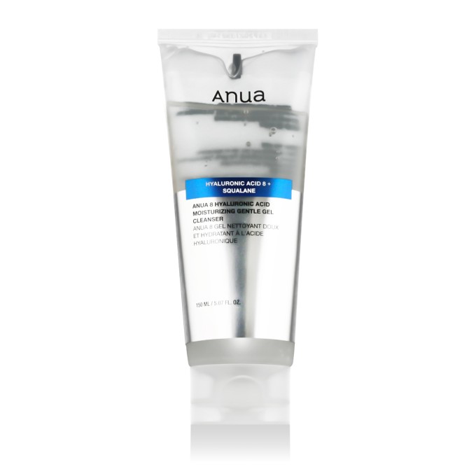 Anua Hyaluronic Acid 8 + Squalane Moisturizing Gentle Gel Cleanser 150 ml