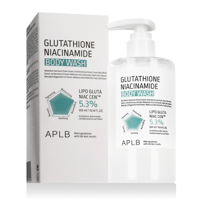 APLB Glutathione Niacinamide Body Wash 300 ml