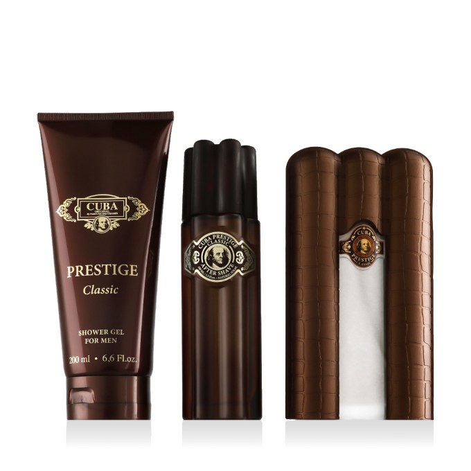 Cuba Prestige EDT 90 ml + AS 100 ml + SG 200 ml vyrams