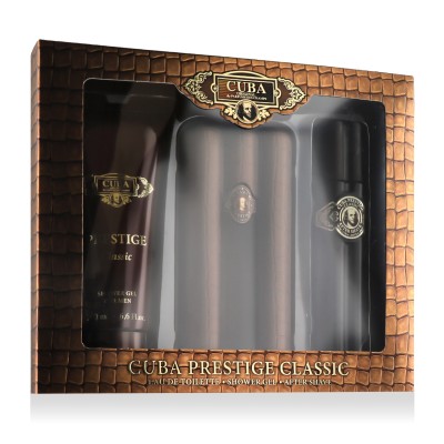 Cuba Prestige EDT 90 ml + AS 100 ml + SG 200 ml vyrams