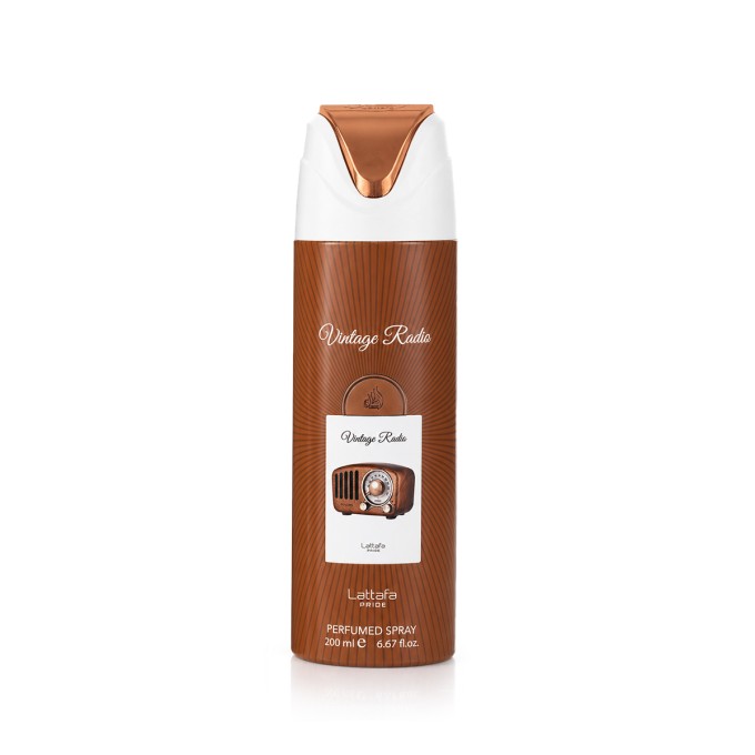 Lattafa Pride Vintage Radio Bodyspray 200 ml unisex