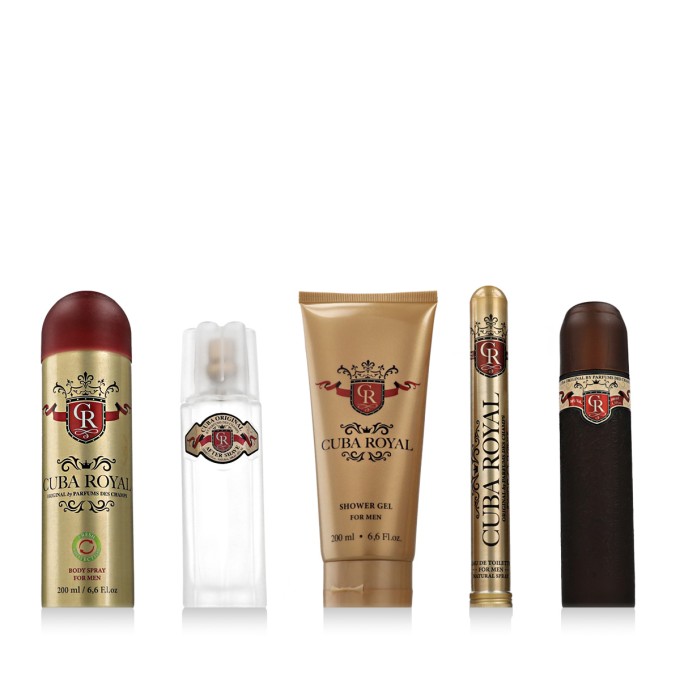 Cuba Royal EDT 100 ml + EDT 35 ml + AS 100 ml + DEO VAPO 200 ml + SG 200 ml vyrams