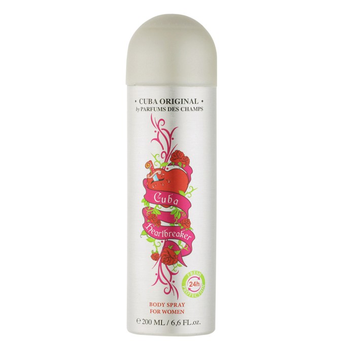 Cuba Heartbreaker Deodorant VAPO 200 ml moterims