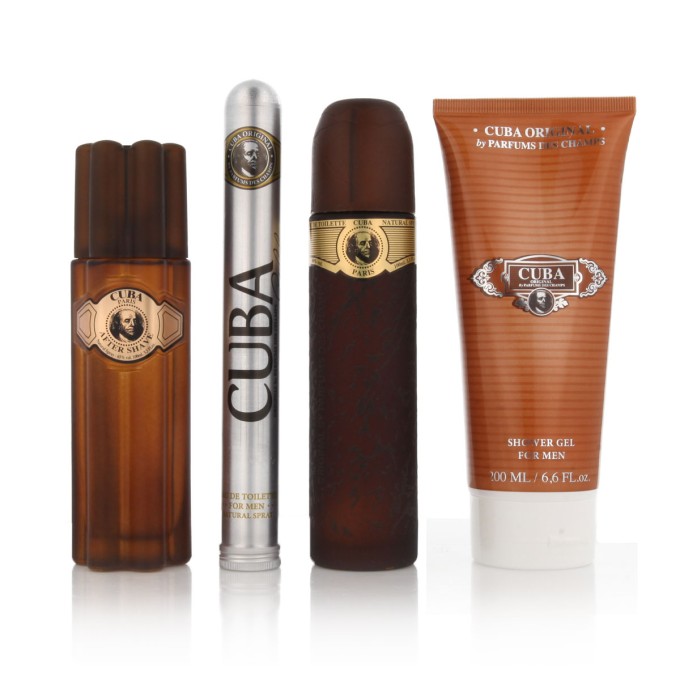 Cuba Gold EDT 100 ml + EDT 35 ml + AS 100 ml + SG 200 ml vyrams