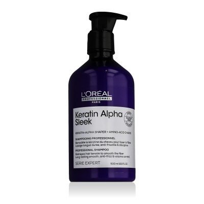 L'Oréal Professionnel Keratin Alpha Sleek Professional Shampoo 500 ml