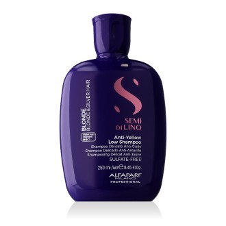 Alfaparf Milano Semi Di Lino Blonde Intense Anti-Yellow Low Shampoo 250 ml 2