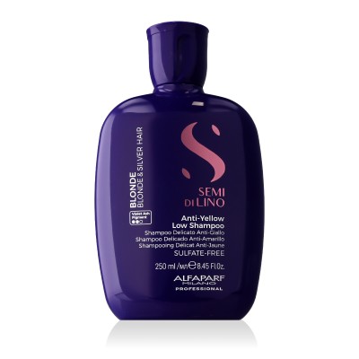 Alfaparf Milano Semi Di Lino Blonde Intense Anti-Yellow Low Shampoo 250 ml