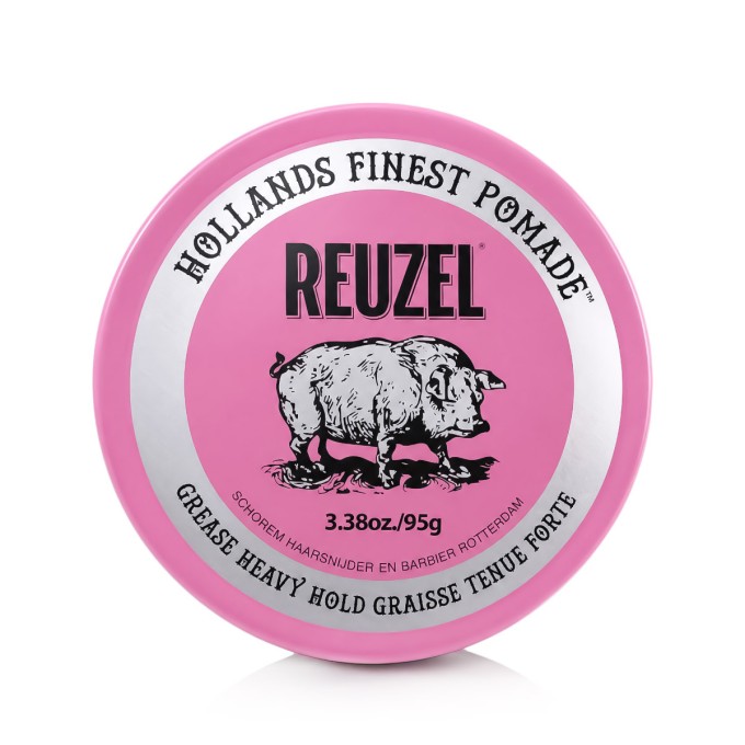 REUZEL Styling Pink Pomade Grease Heavy Hold 95 g