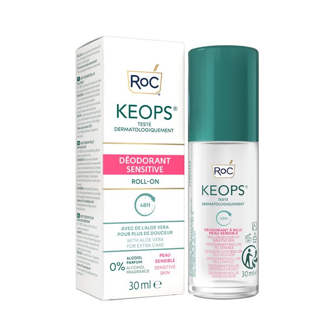 RoC Keops Déodorant Sensitive Roll-On 48H 30 ml