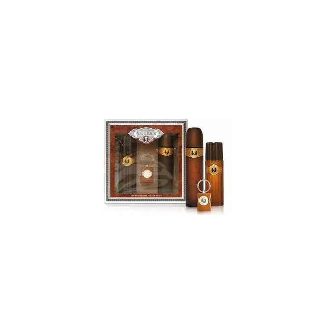 Cuba Gold EDT 100 ml + AS 100 ml + Key Chain vyrams